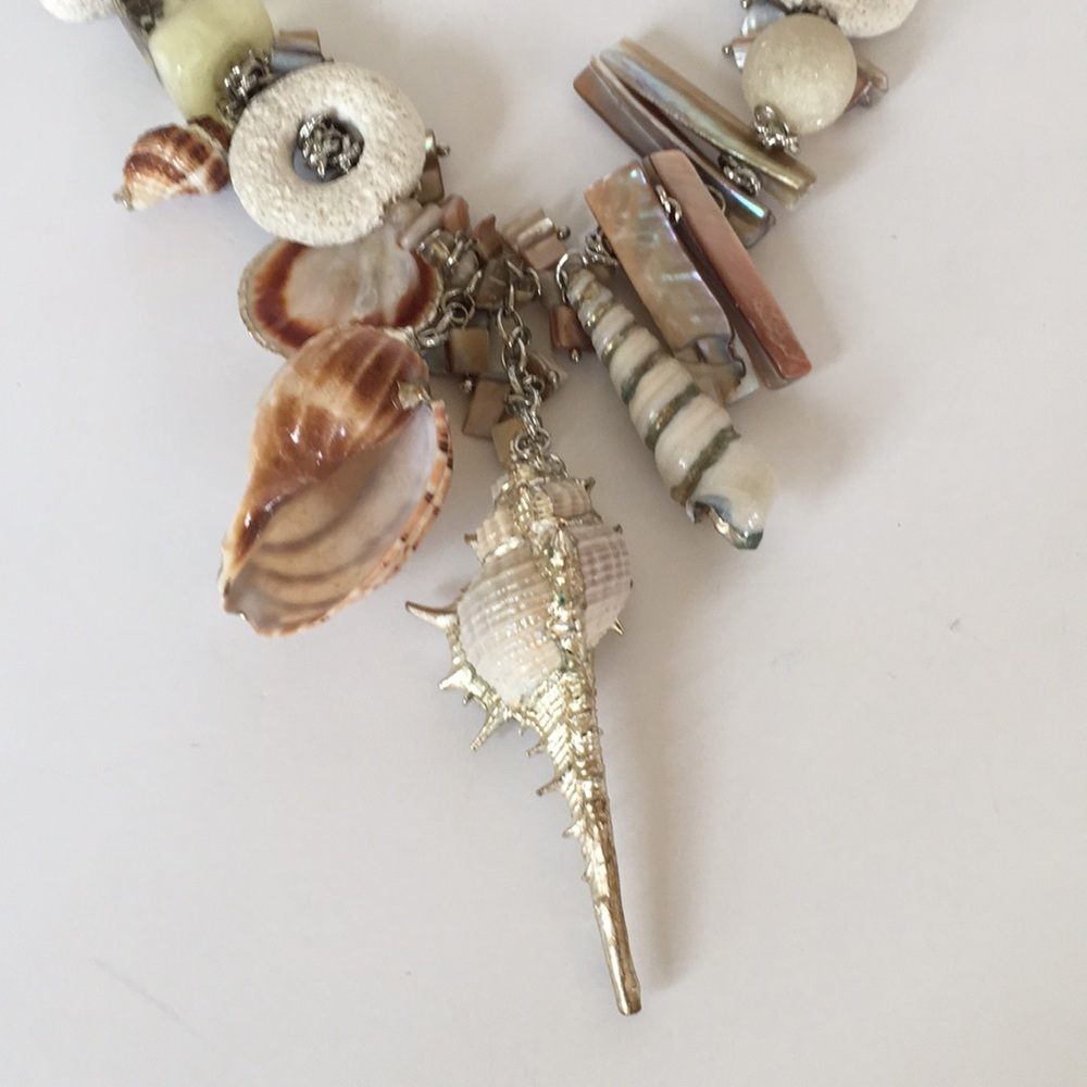 Chicos 30th Anniversary 30” Shells Necklace - Picture 3 of 8